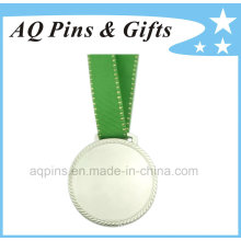 Медаль никеля с зеленой металлической ленты